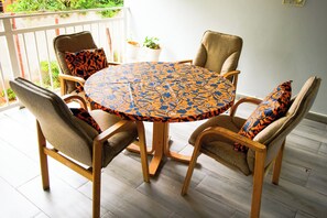 Opções para refeição ao ar livre