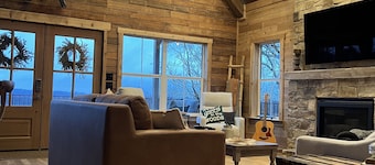 Secluded and Peaceful Treetop Cabin Retreat, located on Webb Mtn Cattle Ranch.