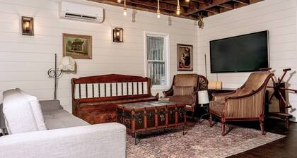 Fully renovated 1800s Carriage House seamlessly blends history w/modern luxury.