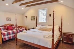 2 dormitorios, tabla de planchar con plancha, wifi y ropa de cama