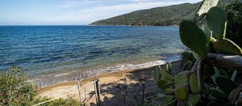 Villa with private beach and pool