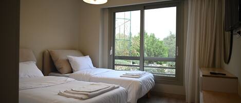 Studio familial, vue sur le parc