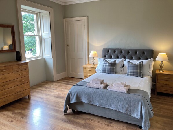 4 bedrooms, iron/ironing board, travel crib, WiFi