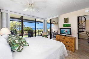 2 bedrooms, iron/ironing board, free WiFi, bed sheets - 🏖️2 Bedrooms + Loft | Sleeps 6 | Ocean & Golf Views | Lanai (Kailua Kona)
