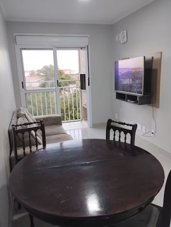 Living area. Apartment in Pelotas