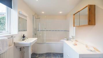 Free toiletries, hair dryer