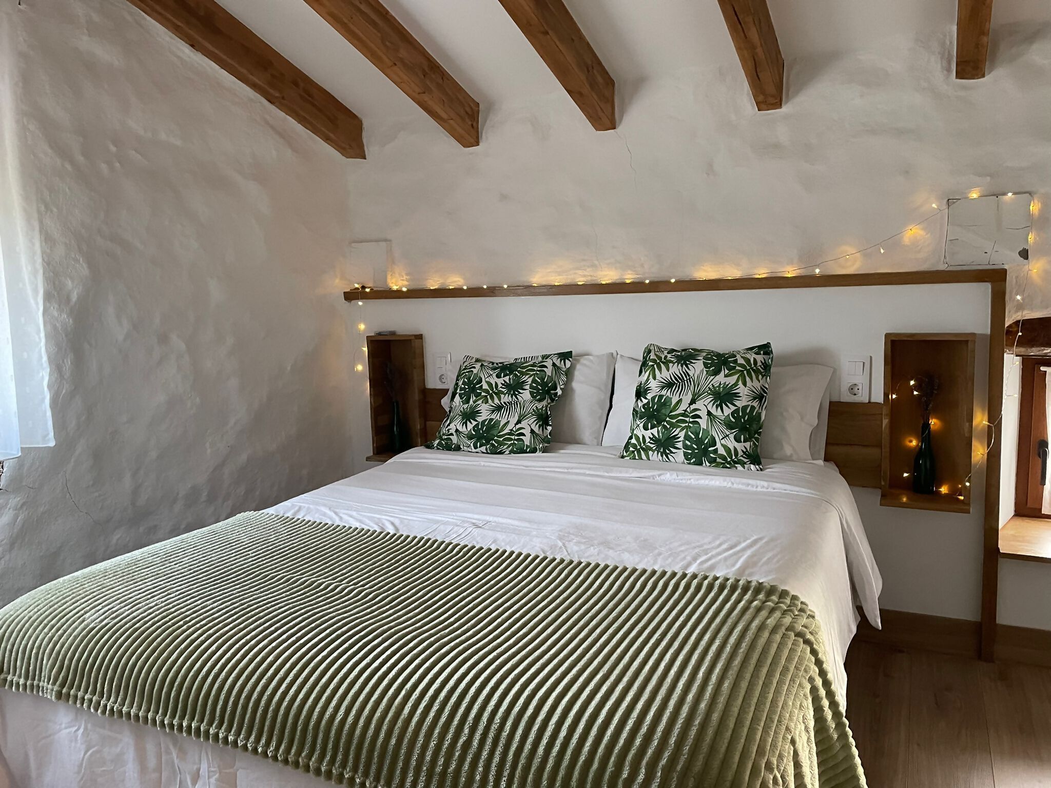 4 habitaciones y ropa de cama 