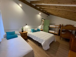 4 chambres, draps fournis