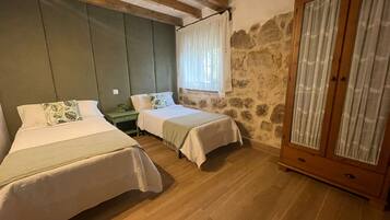 4 soveværelser, sengetøj