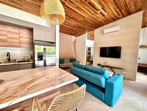 Living area - Hazelnut Choral House. A few steps from the beach. (Guanacaste Province)