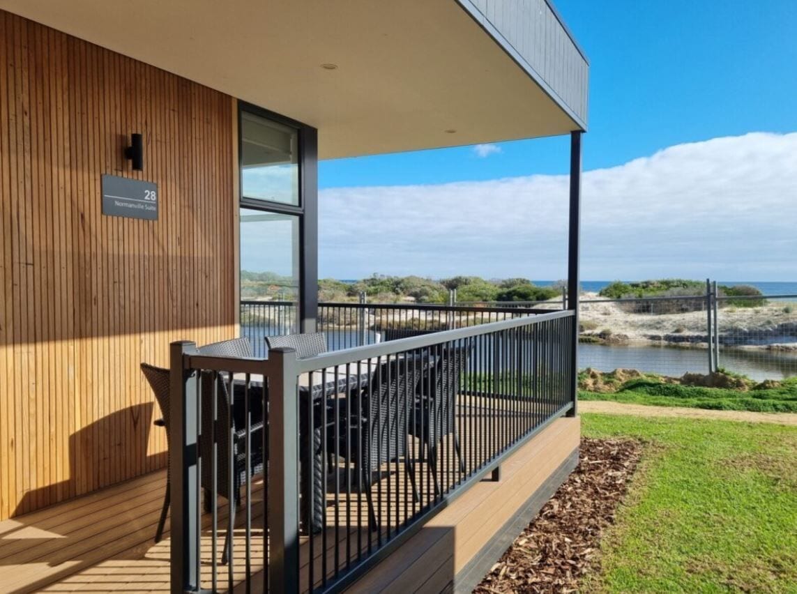 Family Cabin, Balcony, Ocean View | Terrace/patio