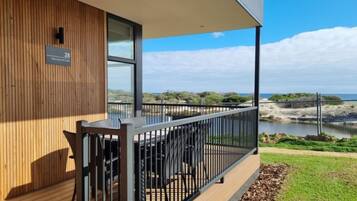 Family Cabin, Balcony, Ocean View | Terrace/patio