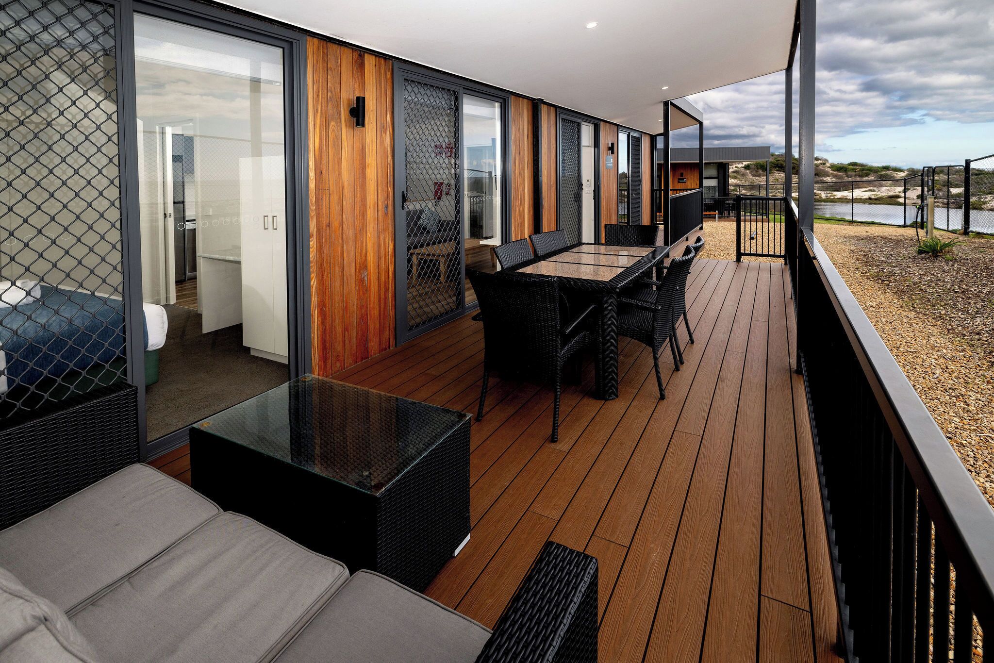 Deluxe Cabin, Balcony | Terrace/patio