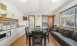 Cabin, Balcony | Living area
