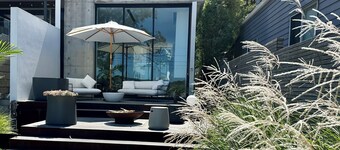Phegans Bay Waterfront Haven, perfect for two families and their furry friend.