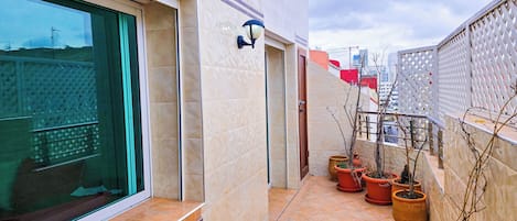 Familie appartement | Terras