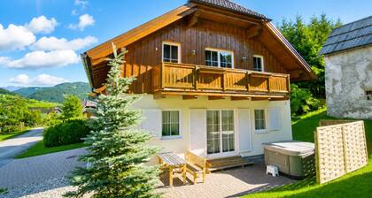 Holiday home in ski area with sauna and hot tub