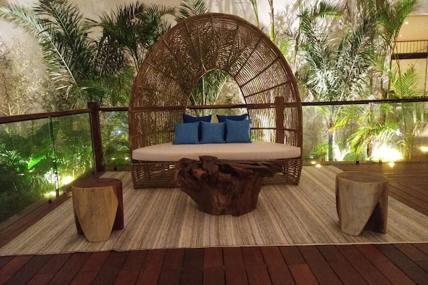Sala de estar en el lobby