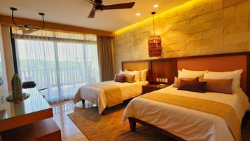 Standard Double Room, Balcony, Garden View | Premium bedding, down comforters, desk, laptop workspace