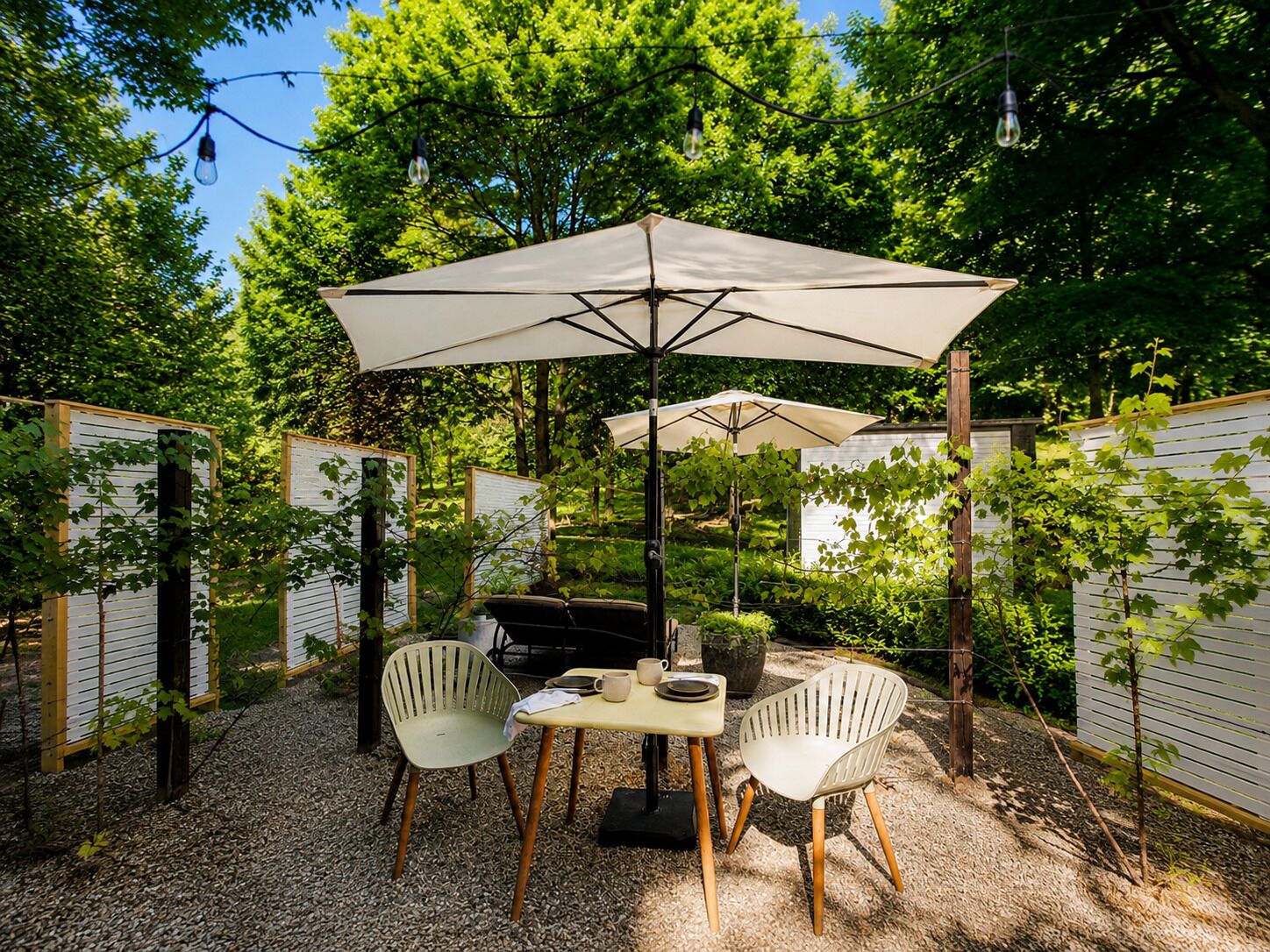 Restauration en plein air