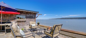 Waterfront Gem w/ 2 Patios on Camano Island
