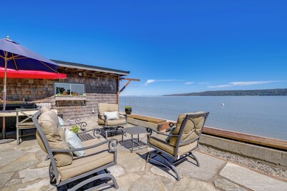 Waterfront Gem w/ 2 Patios on Camano Island