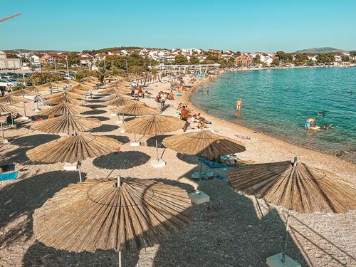 Luxury Beach Apartment w Sea Sunset View, Sibenik