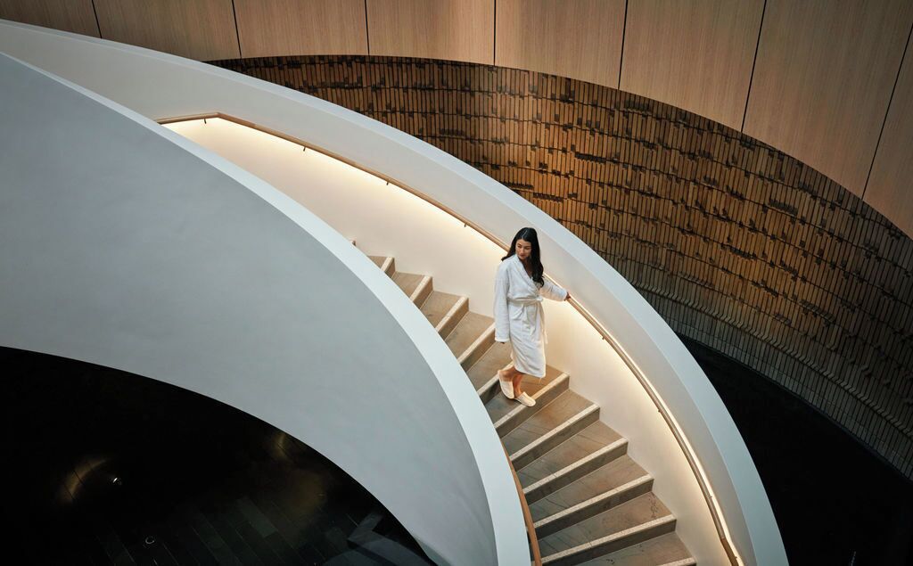 Couples treatment room(s), sauna, steam room