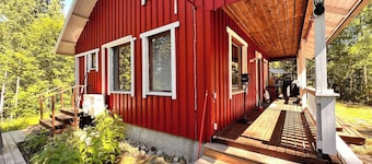 Winter Wonderland Cabin in Hämeenlinna, Finland