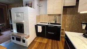 Cabin, 2 Bedrooms, Patio | Interior