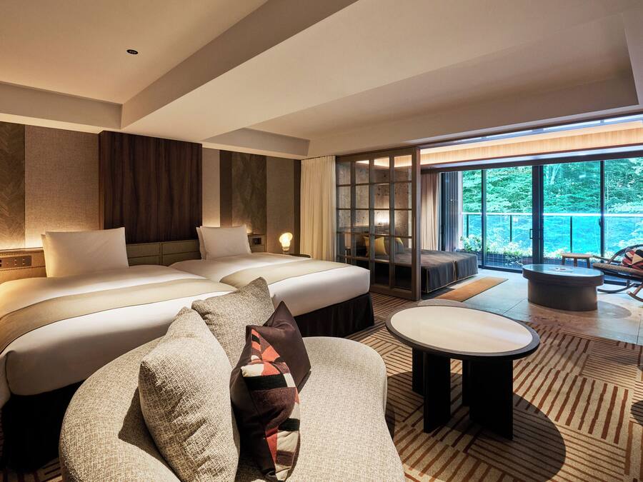 Premium bedding, down duvets, pillow-top beds, in-room safe