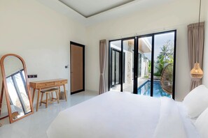 Family Villa, 2 Bedrooms, Private Pool, Pool View | 2 bedrooms, in-room safe, iron/ironing board, free WiFi - Villa Sardegna Ubud (Ubud)
