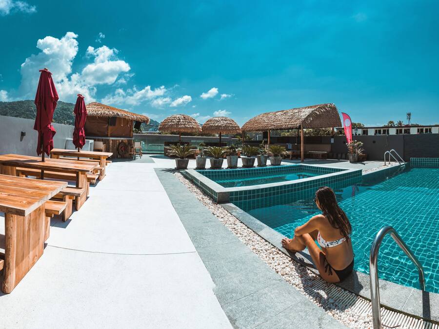 Outdoor pool