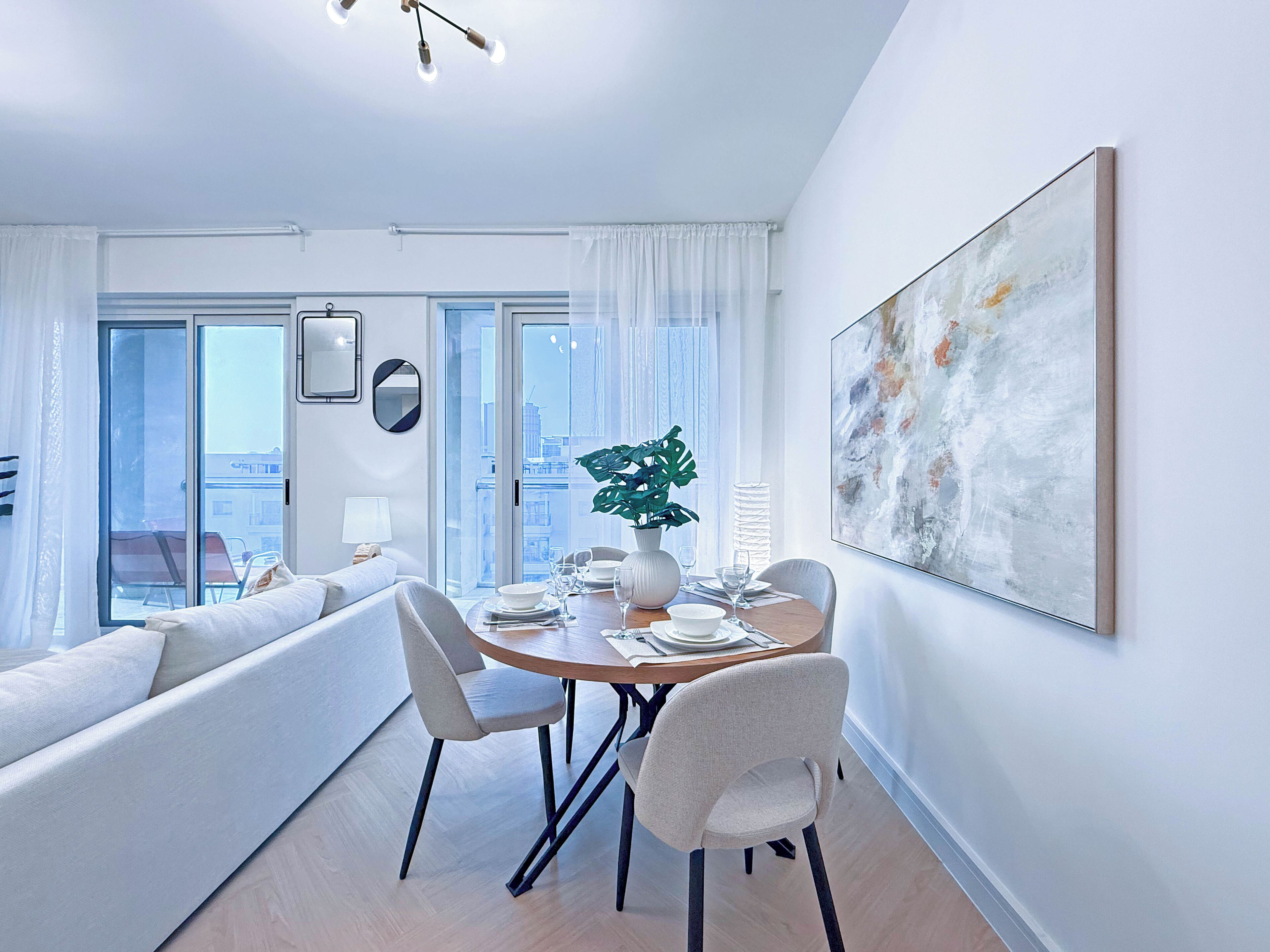 Căn hộ Premium, 2 phòng ngủ, quang cảnh hồ | Phòng ăn