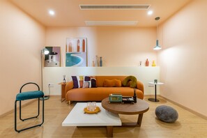 Comfort-Apartment, 2 Queen-Betten, mit Bad, Meerblick