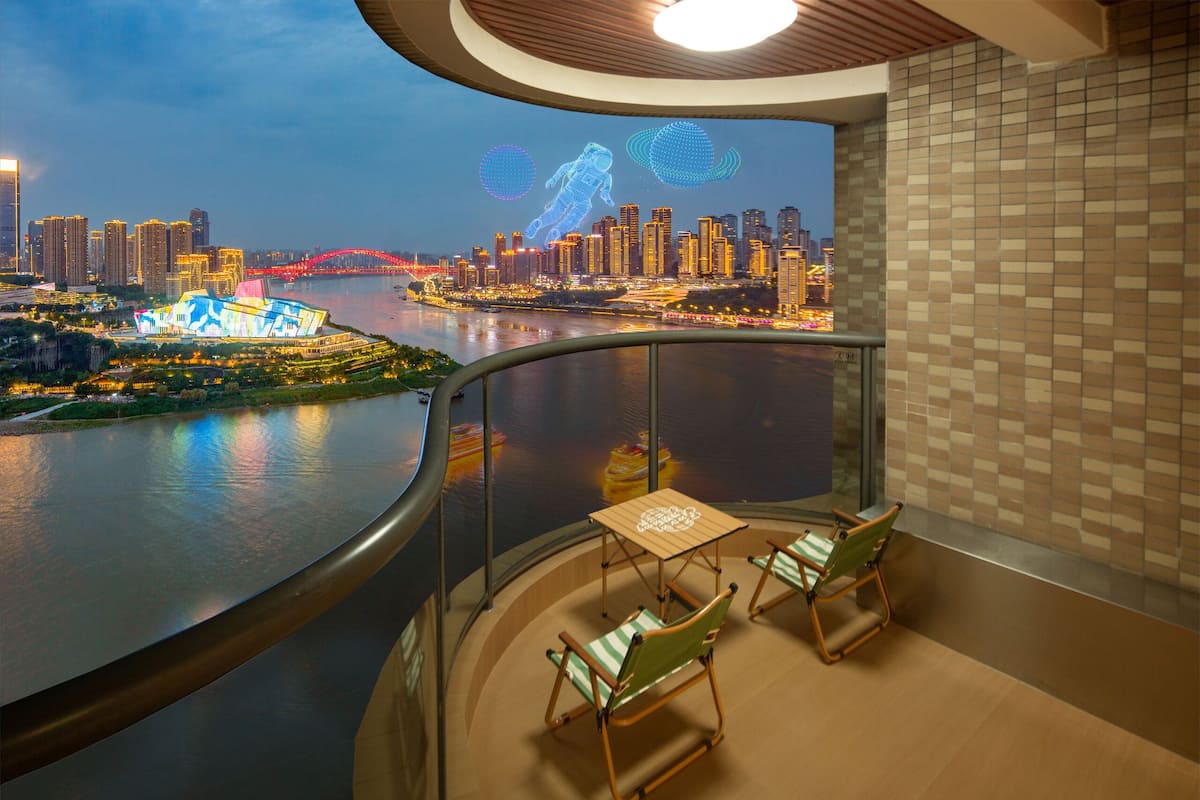 Comfort Double Room, 1 Queen Bed, Balcony, Ocean View | Blackout drapes, soundproofing, free WiFi, bed sheets