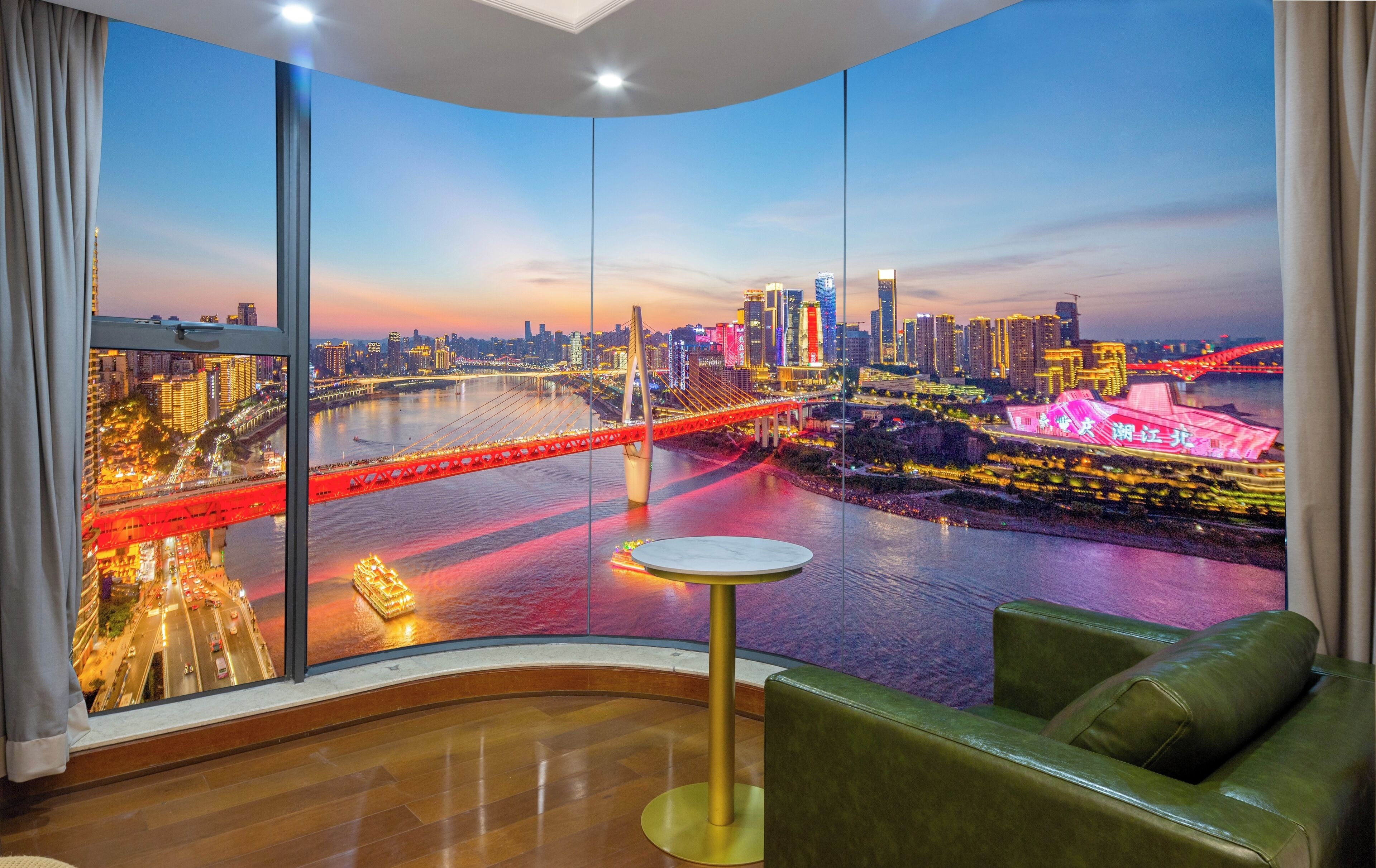 Deluxe-Apartment, 2 Queen-Betten, mit Bad, Meerblick