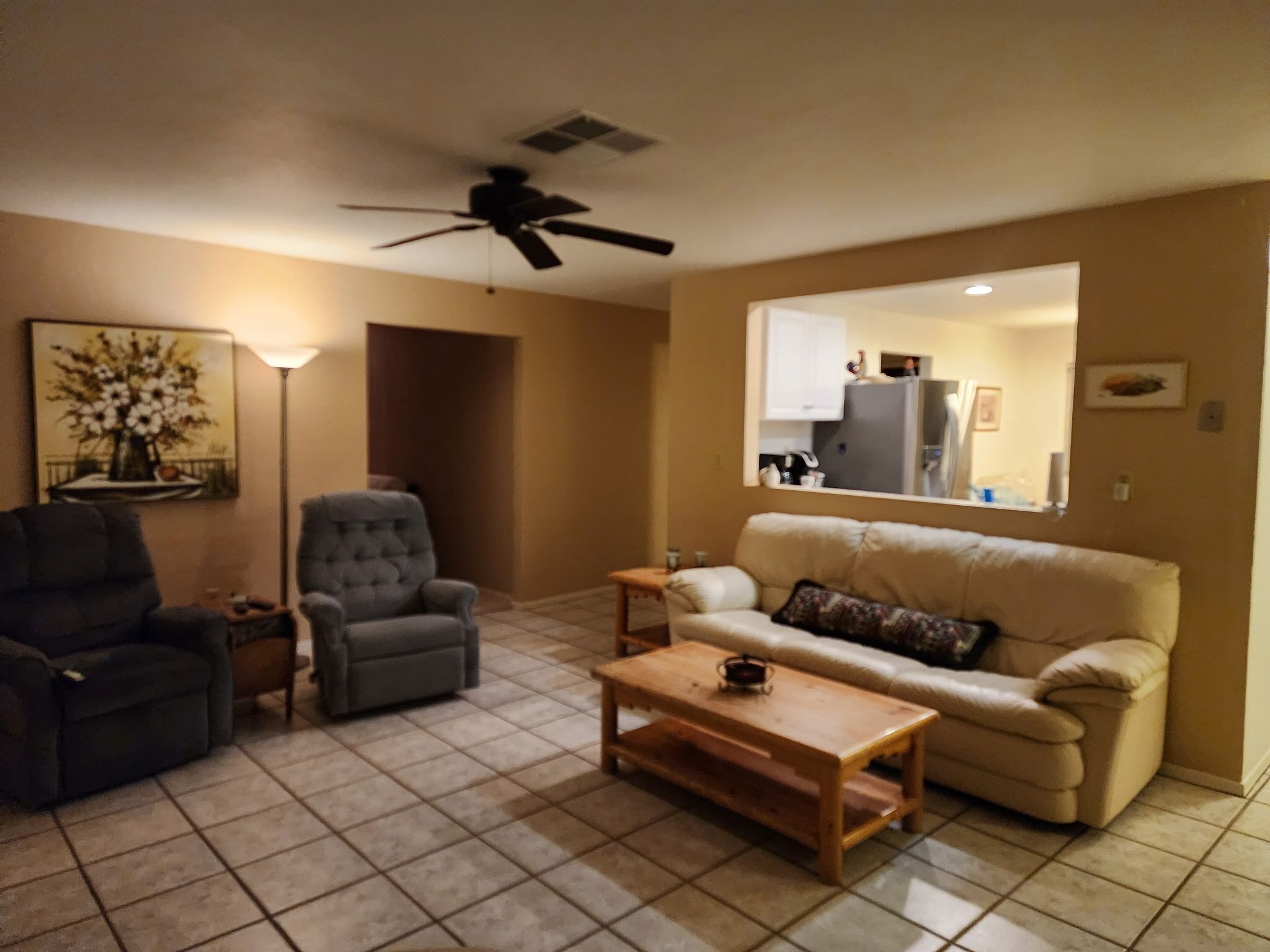 Smart TV, DVD player, books, music library