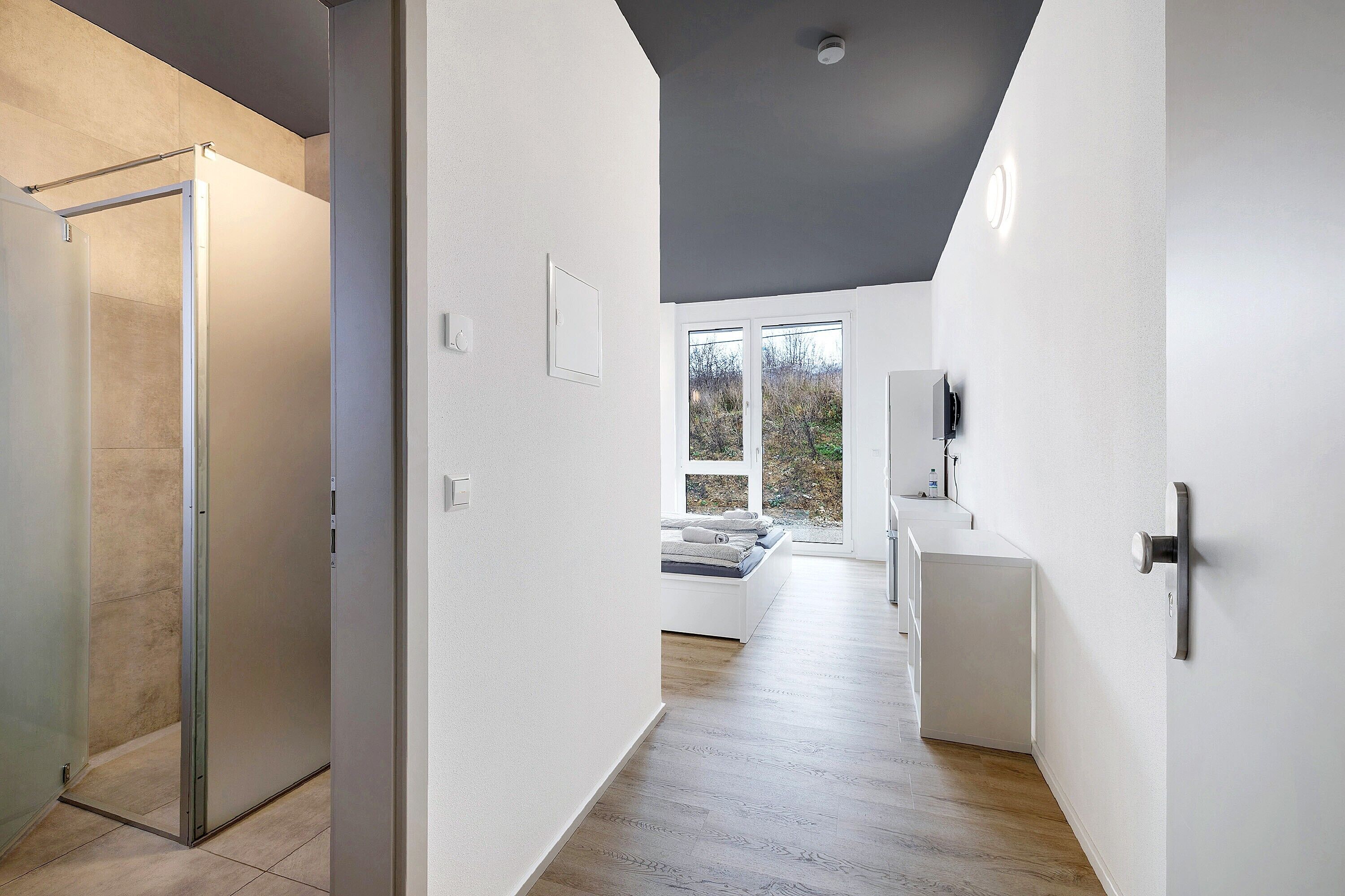 1 Schlafzimmer, kostenloses WLAN, Bettwäsche, Rollstuhlgeeignet