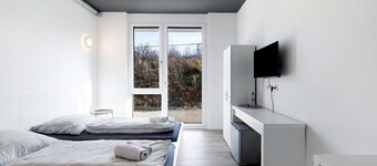 Chambre "6" avec terrasse partagée et Wi-Fi