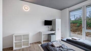 1 makuuhuone, ilmainen Wi-Fi, vuodevaatteet