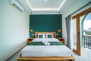 Minibar, desk, free WiFi, bed sheets - D'Gangga Residence (Seminyak)