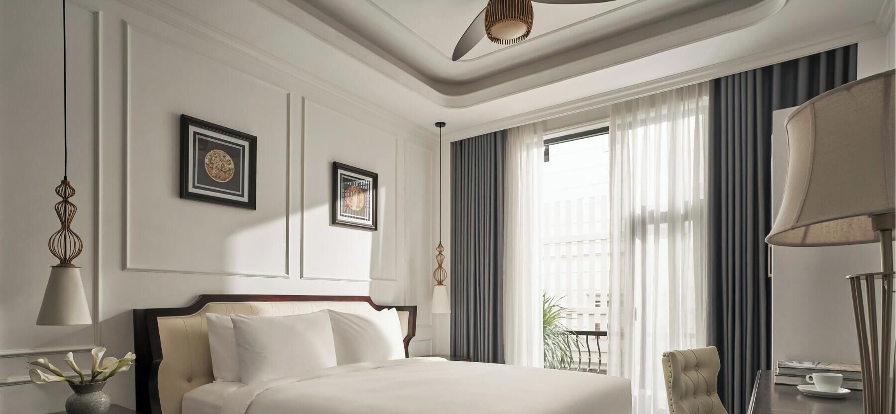 Standard Double Room | Hypo-allergenic bedding, in-room safe, desk, laptop workspace