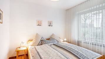 2 habitaciones, tabla de planchar con plancha y wifi gratis