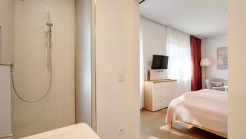 1 soverom, strykejern/-brett, wi-fi (inkludert) og sengetøy