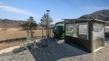 Basic-Zimmer, 1 Schlafzimmer (Gamseong Caravan 03) | 1 Schlafzimmer, kostenloses WLAN