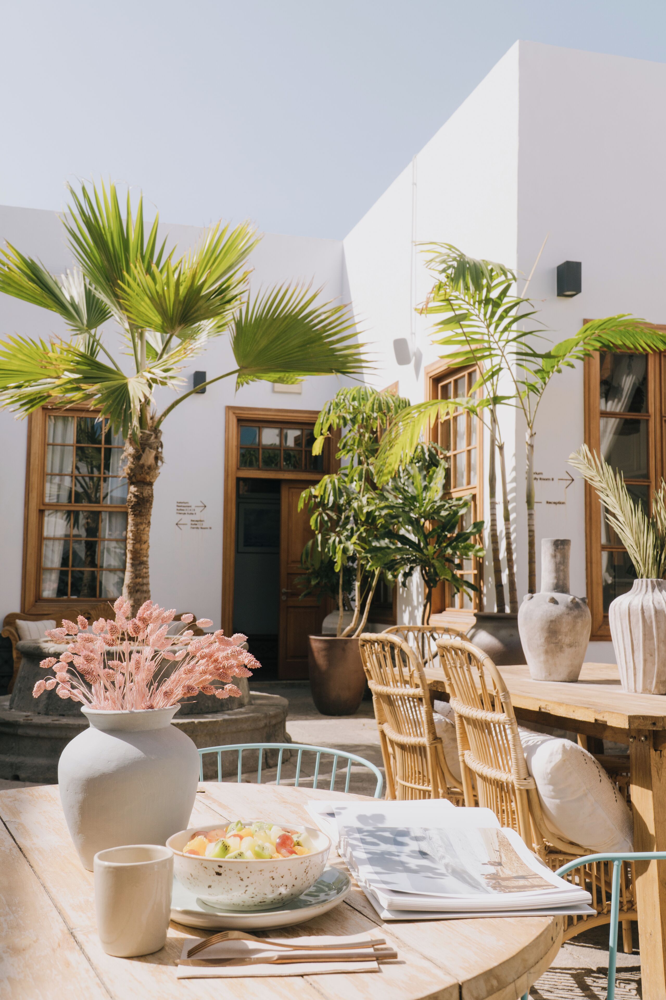 Breakfast area