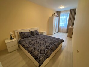 1 soverom, strykejern/-brett, wi-fi og sengetøy