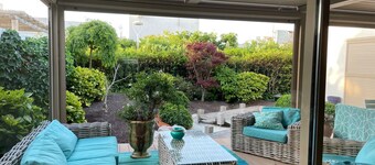 Very pretty villa 2 minutes walk from the beach