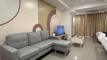 Family Suite, Bay View | Peralatan tempat tidur premium, Wi-fi percuma, dihias secara berasingan